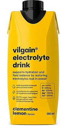 Vilgain Electrolyte Drink 0.500ml Mandarinka s citronem