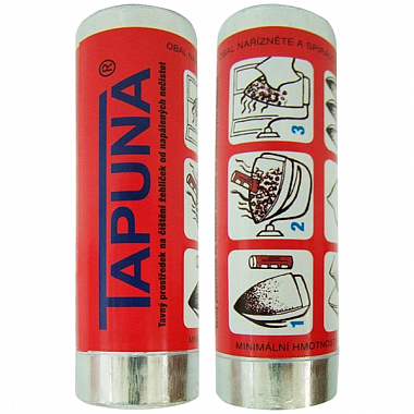 Tapuna na čištění žehliček od napálených nečistot