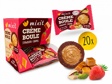 Mixit Créme boule - Strawberry caramel