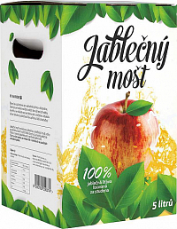 Fruta Bohemia Mošt jablečný 100% šťáva 5l BiB