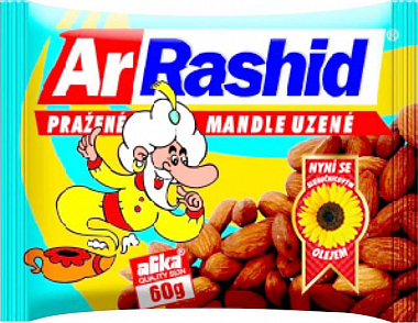 Mandle natural praž. uzené 60g