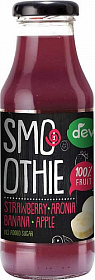 Deva Smoothie jahoda+arónie+banán+jablko 300ml