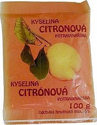 Kyselina citrónová 100g