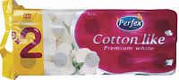 Toaletní papír PERFEX Cotton like 10ks 3 vrství