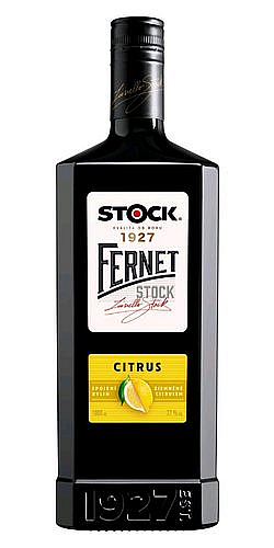 LITR Božkov Fernet Stock Citrus  27%1.00l