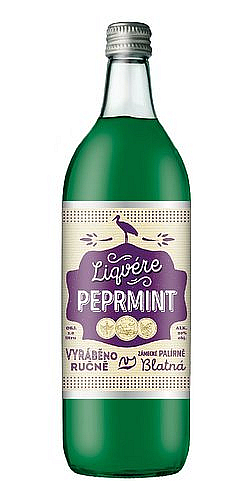 LITR Liqvére Peprmint  20%1.00l