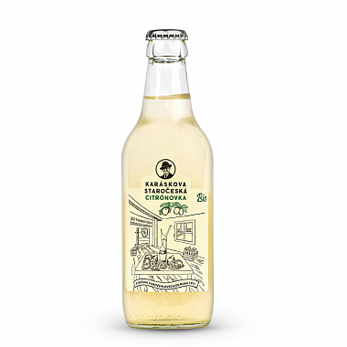 Karáskova limonáda 0,33 sklo citronová