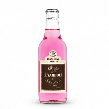 Karáskova limonáda 0,33l levandule s bezinkou