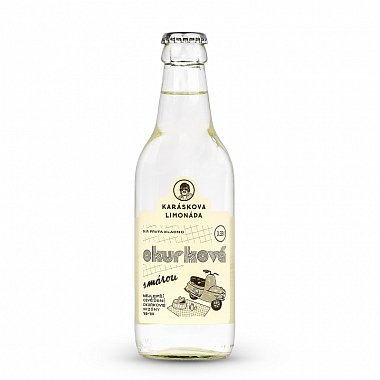Karáskova limonáda 0,33l okurková s mátou