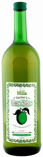 Sirup Barange Lime Juice 0% 1l