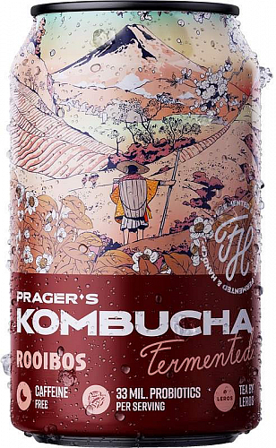 Kombucha Rooibos 330ml plech