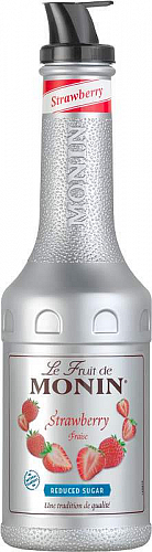 Monin Pureé strawberry/jahody 1l