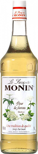 Monin Sirup elderberry/bezinka 1l sklo