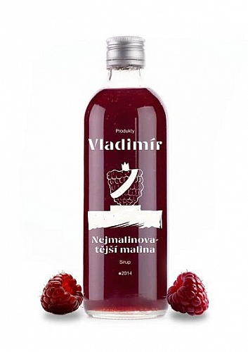 Sirup Vladimír - Nej Malina 0,7l