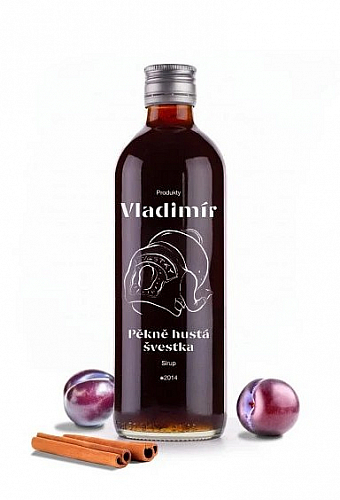 Sirup Vladimír- ŠVESTKA A KOŘENÍ 0.7l