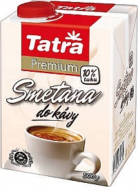 Smetana do kávy Tatra 10% 500 ml