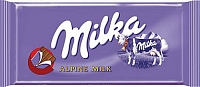 Čokoláda Milka Alpine Milk 100g