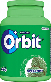 Wrigley's Orbit Žvýkačky spearmint 64g dóza