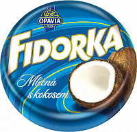 Opavia Fidorka mléčná s kokosem 30g