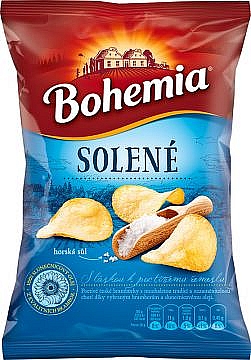 Chipsy Bohemia 60g solené