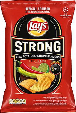 Lays strong 65g chilli+limetka