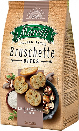 Bruschetta houby+smetana 70g