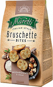 Bruschetta houby+smetana 70g