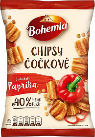 Bohemia Chipsy čočkové paprika 65g