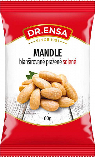 Ensa Mandle pražené solené 60g