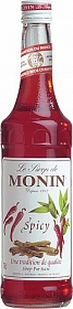 Monin spicy chilli + skořice 0,7l