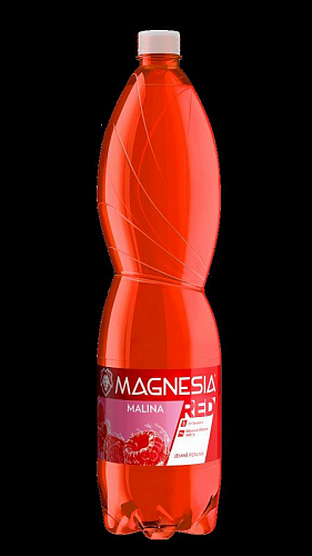 Magnesia Red Minerální voda malina jemně perlivá 1,5l PET