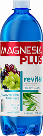 Magnesia Plus revital hroznové víno, aloe vera jemně perlivá 700ml PET