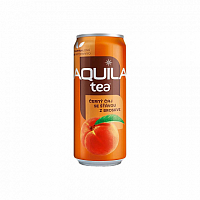 Aquila 0,33l čaj broskev plech
