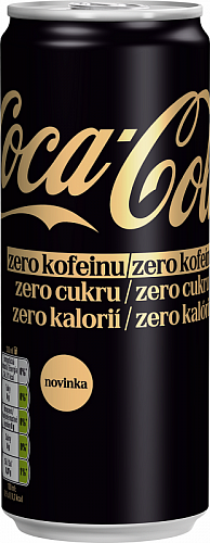 Coca-Cola Zero Zero 0,33 plech