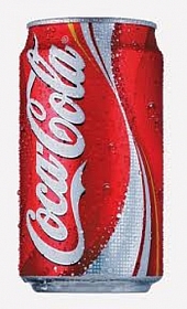 Coca cola 0,33 plech