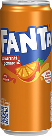 Fanta 0,33 plech