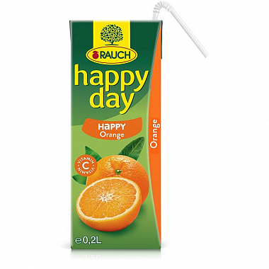 Rauch Happy Day pomeranč 0,2l