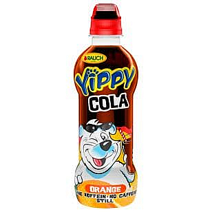 Rauch Yippy Party Cola Broskev 0,33l