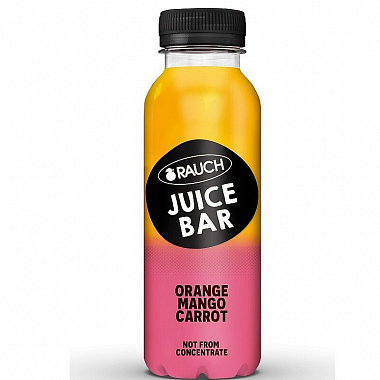 Rauch Juice Bar mango-pomeranč-mrkev 0,33l PET