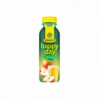 Rauch  Happy day jablko 100% 0,33l pet