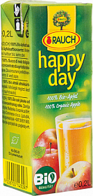 Rauch Happy Day jablko bio 0,2l