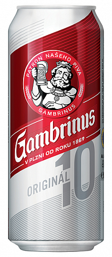 GAMBRINUS 10 0,5 PLECH