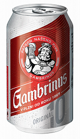 Gambrinus 10 0,33 plech