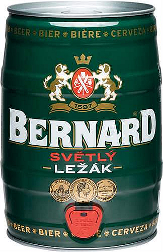 Bernard sv.ležák soudek 5l