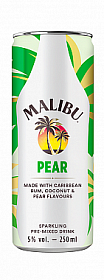 Malibu pear 0,25l plech 5%