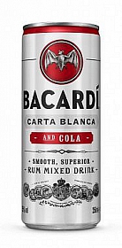 Bacardi Cola 0,25l plech 5%