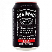 Jack Daniel´s Cola 033l plech 5%
