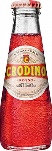Crodino Aperitivo Rosso nealkoholický aperitiv 100ml sklo