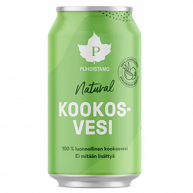 Kokosová voda  310 ml plech