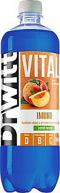 DrWitt Vital Imuno s příchutí bílé broskve, s přídavkem vitamínů.